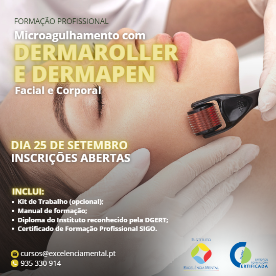Curso Dermaroller e Dermapen